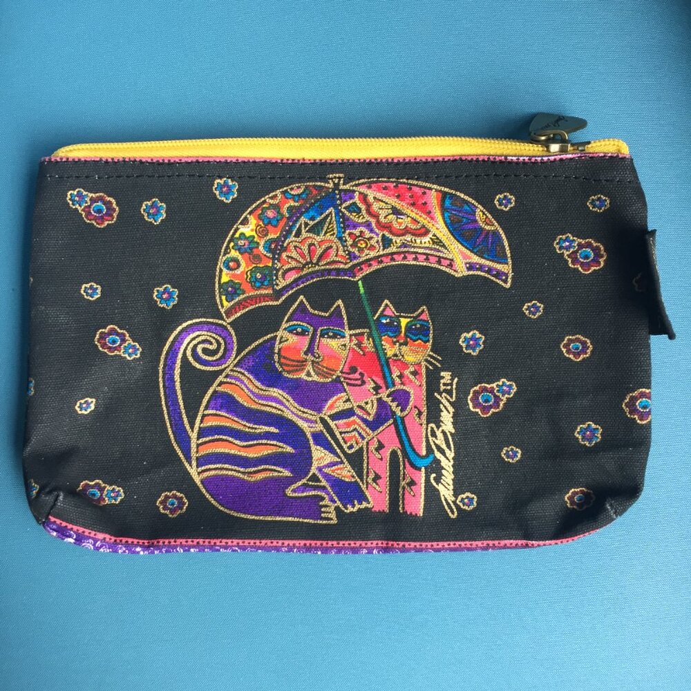 Laurel Burch Cat Bag Bundle: 3 Brand New Bold & Joyful Bags Set - Picture 3 of 5